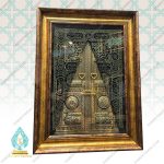 تابلو برجسته سه بعدی درب کعبه