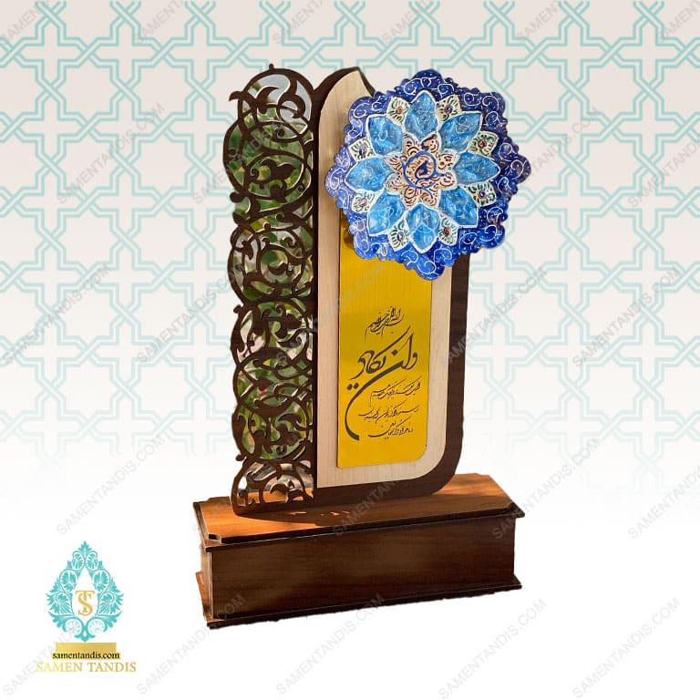 تندیس قرآنی میناکاری کد T11000 تندیس قرآنی میناکاری کد T11000