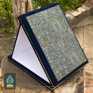 لوح تقدیر مخملی طرح ترمه | ثامن تندیس