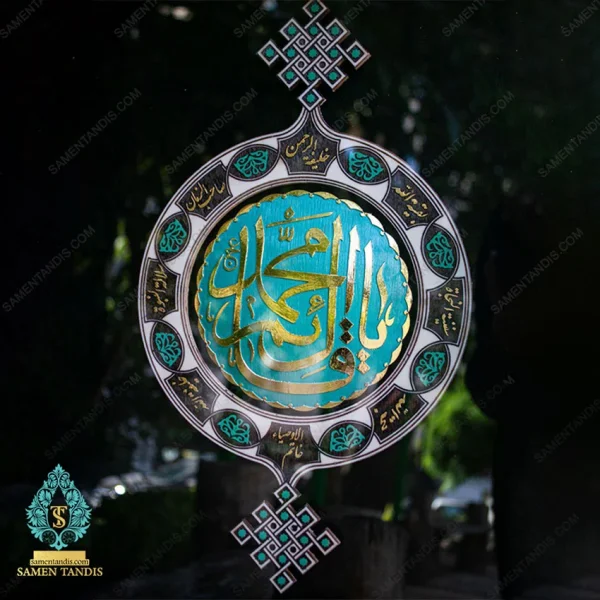 خرید تابلو سه بعدی امام زمان با ورق طلا - تصویر 3