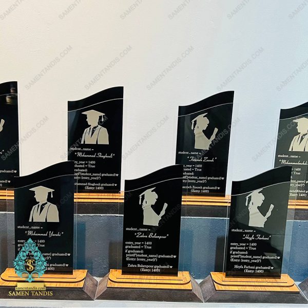 تندیس فارغ التحصیلی کد T140425 - تصویر 4