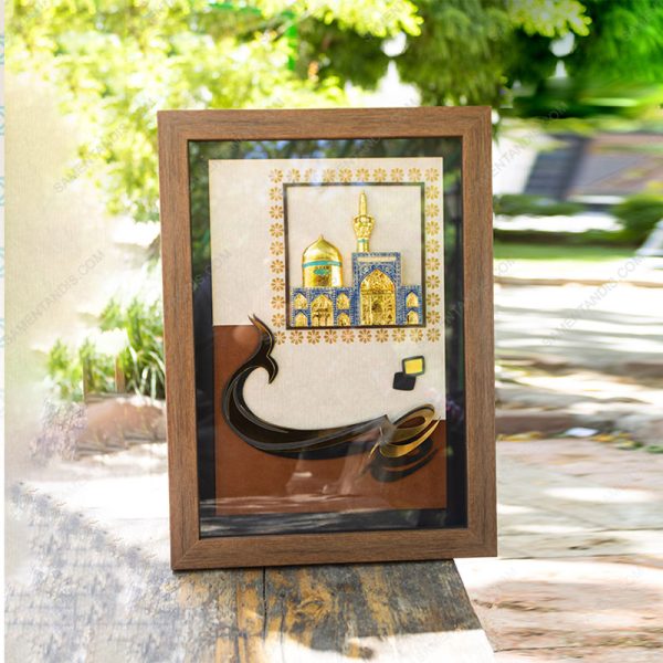 تابلو طلایی امام رضا (ع) - تصویر 2